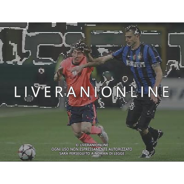 Milano 20-04-2010 Champions League 2009/2010 inter-barcellona 3:1 nella foto lionel messi e thiago motta ph marco luzzani/ag aldo liverani s.a.s.