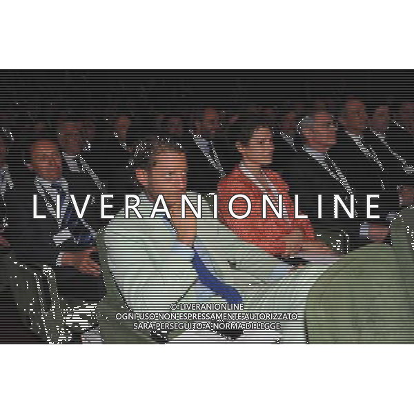 21-04-2010 Torino Fiat Investor Day 2010 - Piano Strategico Fiat Nella foto: Lapo e Ginevra Elkann. ©Alessandro Falzone - Ag. Aldo Liverani sas
