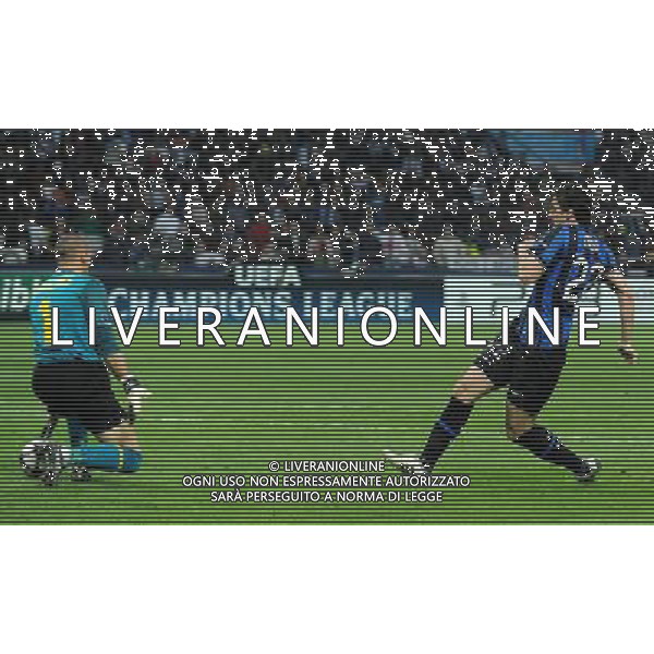 Champions League 2009/2010 Semifinale Andata Milano - 20.04.2010 Inter-Barcellona Nella Foto:MILITO DIEGO /Ph.Vitez-Ag. Aldo Liverani