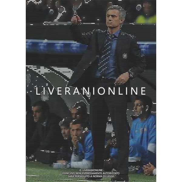 Champions League 2009/2010 Semifinale Andata Milano - 20.04.2010 Inter-Barcellona Nella Foto:MOURINHO JOSE\' /Ph.Vitez-Ag. Aldo Liverani