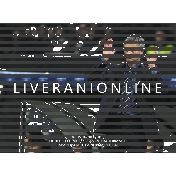 Champions League 2009/2010 Semifinale Andata Milano - 20.04.2010 Inter-Barcellona Nella Foto:MOURINHO JOSE\' /Ph.Vitez-Ag. Aldo Liverani