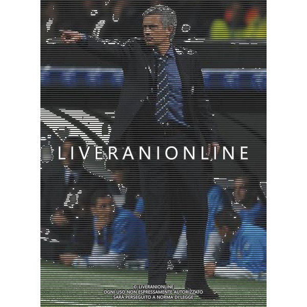 Champions League 2009/2010 Semifinale Andata Milano - 20.04.2010 Inter-Barcellona Nella Foto:MOURINHO JOSE\' /Ph.Vitez-Ag. Aldo Liverani