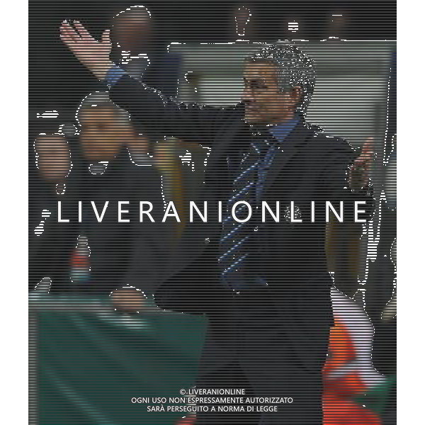 Champions League 2009/2010 Semifinale Andata Milano - 20.04.2010 Inter-Barcellona Nella Foto:MOURINHO JOSE\' /Ph.Vitez-Ag. Aldo Liverani