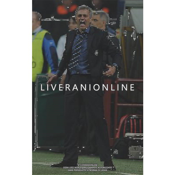 Champions League 2009/2010 Semifinale Andata Milano - 20.04.2010 Inter-Barcellona Nella Foto:MOURINHO JOSE\' /Ph.Vitez-Ag. Aldo Liverani
