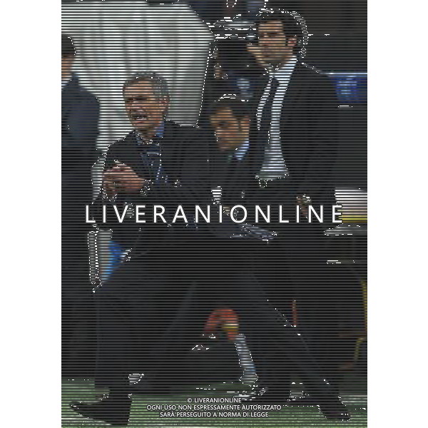 Champions League 2009/2010 Semifinale Andata Milano - 20.04.2010 Inter-Barcellona Nella Foto:MOURINHO JOSE\' /Ph.Vitez-Ag. Aldo Liverani