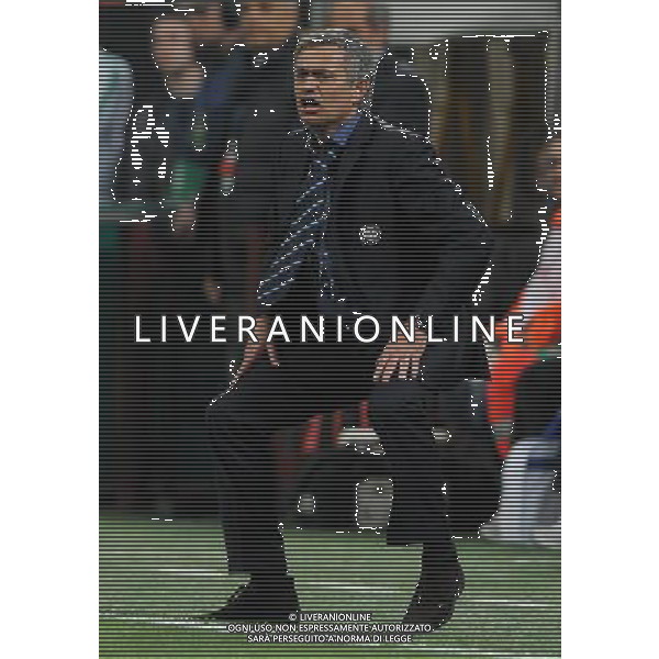 Champions League 2009/2010 Semifinale Andata Milano - 20.04.2010 Inter-Barcellona Nella Foto:MOURINHO JOSE\' /Ph.Vitez-Ag. Aldo Liverani
