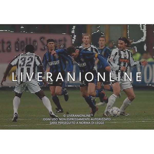 MILANO 21/01/04 TIM CUP 2003/04 INTER- UDINESE nella foto zanetti javier* ag.aldo liverani