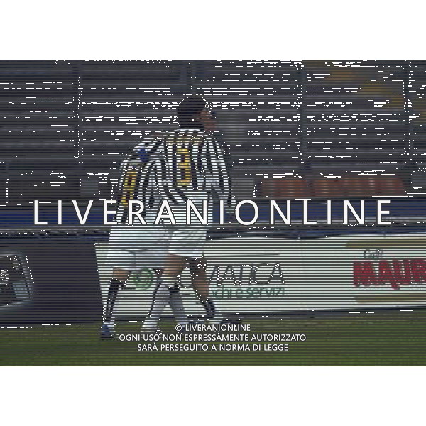 torino 21/1/2004 juventu-perugia tim cup nella foto fabrizio miccoli abbracciato da alessio tacchinardi dopo il gol foto liverani/ag aldo liverani