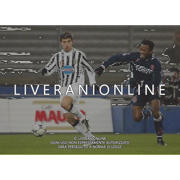 torino 21/01/2004 coppa italia quarti di ritorno juventus - perugia nella foto maresca enzo ag aldo liverani/venezia