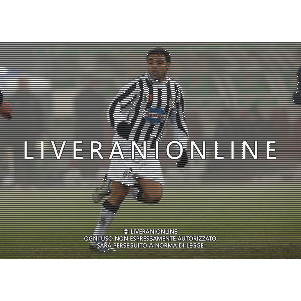 torino 21/01/2004 coppa italia quarti di ritorno juventus - perugia nella foto miccoli fabrizio ag aldo liverani/venezia