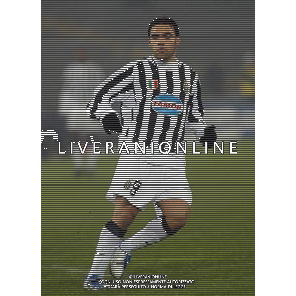 torino 21/01/2004 coppa italia quarti di ritorno juventus - perugia nella foto miccoli fabrizio ag aldo liverani/venezia