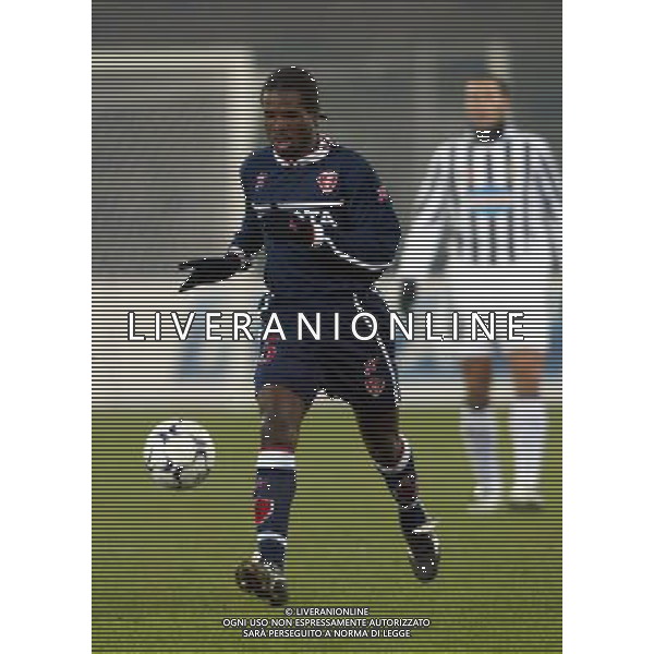 torino 21/01/2004 coppa italia quarti di ritorno juventus - perugia nella foto obodo chistian ag aldo liverani/venezia