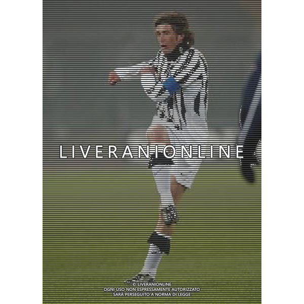 torino 21/01/2004 coppa italia quarti di ritorno juventus - perugia nella foto tacchinardi alessio ag aldo liverani/venezia