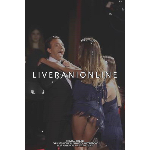 \' CHIAMBRETTI NIGHT\' nella foto: BELEN RODRIGUEZ CON LA SORELLA CECILIA - PIERO CHIAMBRETTI © Antonio Sorano - Ag. Aldo Liverani sas