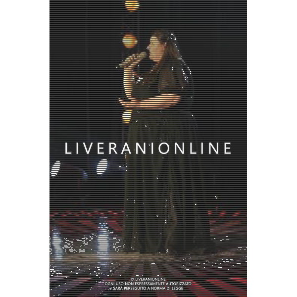 TRASMISSIONE TELEVISIVA Italia\'s got talent 2010 NELLA FOTO Carmen Masola AG ALDO LIVERANI