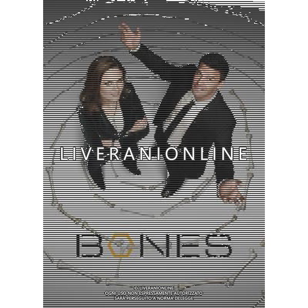 SERIE TELEVISIVA Bones 2010 NELA FOTO LOCANDINA ALDO LIVERANI 