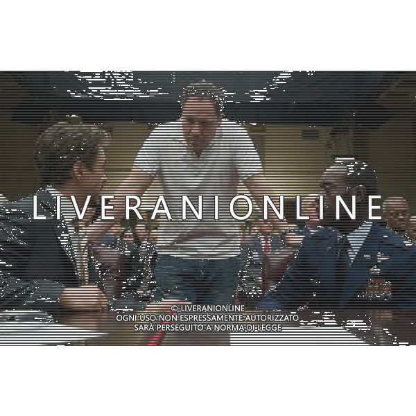 FILM IRON MAN 2 2010 NELLA FOTO Robert Downey Jr., Jon Favreau (Regista), Don Cheadle AG ALDO LIVERANI