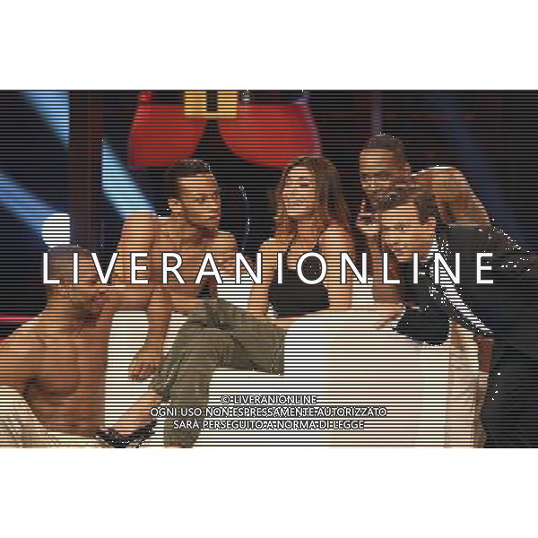 \' CHIAMBRETTI NIGHT\' nella foto: BELEN RODRIGUEZ - PIERO CHIAMBRETTI © Antonio Sorano - Ag. Aldo Liverani sas