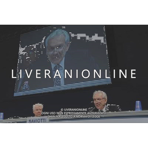 Assemblea dei soci del Banco Popolare presso lo Sporting Village Novara 24-04-2010 nella foto: l\'intervento dell\'amministratore delegato del gruppo Pier Francesco Saviotti foto Garavaglia - ag. Aldo Liverani sas