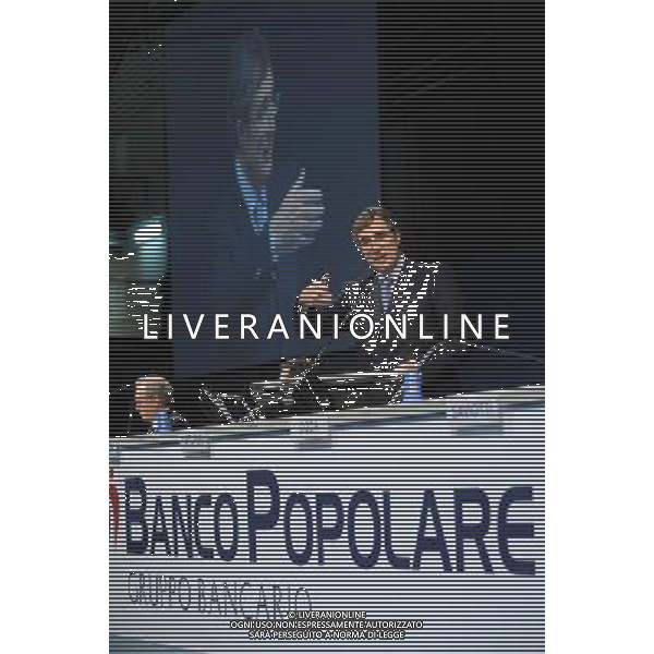 Assemblea dei soci del Banco Popolare presso lo Sporting Village Novara 24-04-2010 nella foto: Carlo Fratta Pasini, il presidente del Banco Popolare foto Garavaglia - ag. Aldo Liverani sas