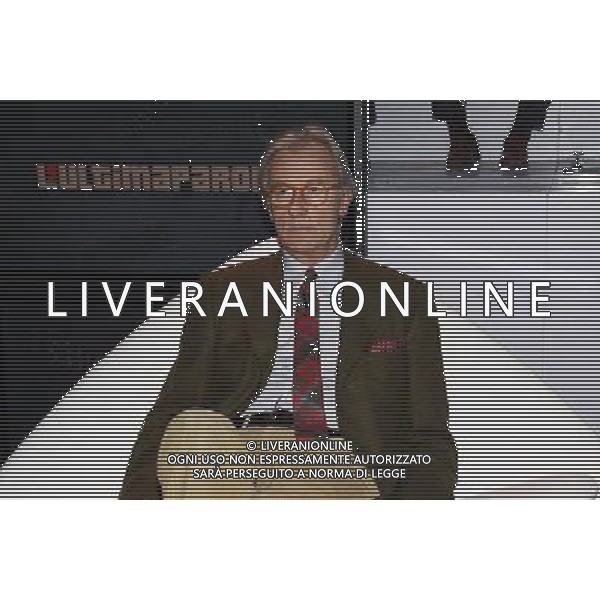 TRASMISSIONE TV: \' L\'ULTIMA PAROLA\' nella foto: VITTORIO FELTRI © Antonio Sorano - Ag. Aldo Liverani sas 