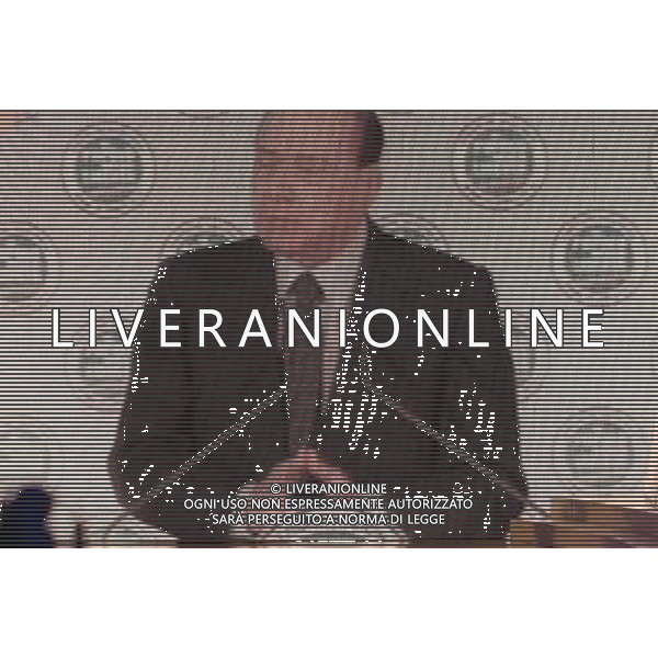 TRASMISSIONE TV: \' L\'ULTIMA PAROLA\' nella foto: SILVIO BERLUSCONI © Antonio Sorano - Ag. Aldo Liverani sas 