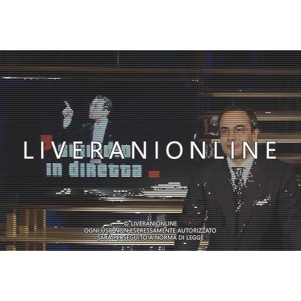 TRASMISSIONE TV: \' L\'ULTIMA PAROLA\' nella foto: GIANLUIGI PARAGONE © Antonio Sorano - Ag. Aldo Liverani sas 
