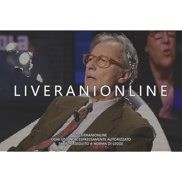 TRASMISSIONE TV: \' L\'ULTIMA PAROLA\' nella foto: VITTORIO FELTRI © Antonio Sorano - Ag. Aldo Liverani sas 