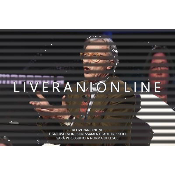 TRASMISSIONE TV: \' L\'ULTIMA PAROLA\' nella foto: VITTORIO FELTRI © Antonio Sorano - Ag. Aldo Liverani sas 