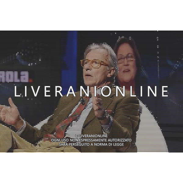 TRASMISSIONE TV: \' L\'ULTIMA PAROLA\' nella foto: VITTORIO FELTRI © Antonio Sorano - Ag. Aldo Liverani sas 