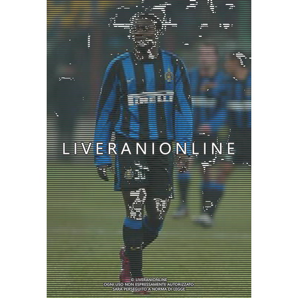 milano 21/01/04 inter-udinese coppa italia tim cup nella fotomartin jorgensen ph junior belardo / ag aldo liverani s.a.s