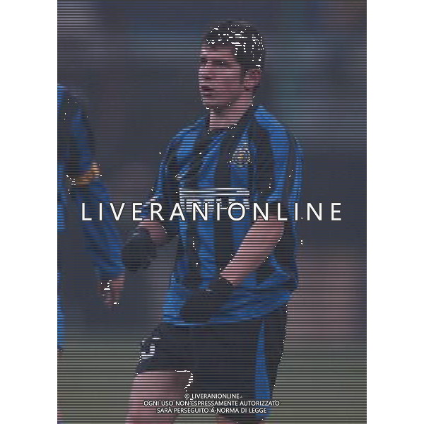 MILANO 21/1/2004 INTER-UDINESE COPPA ITALIA TIM CUP 2003/04 NELLA FOTO BELOZOGLU EMRE* FOTO DANILO RECALCATI/AG ALDO LIVERANI 