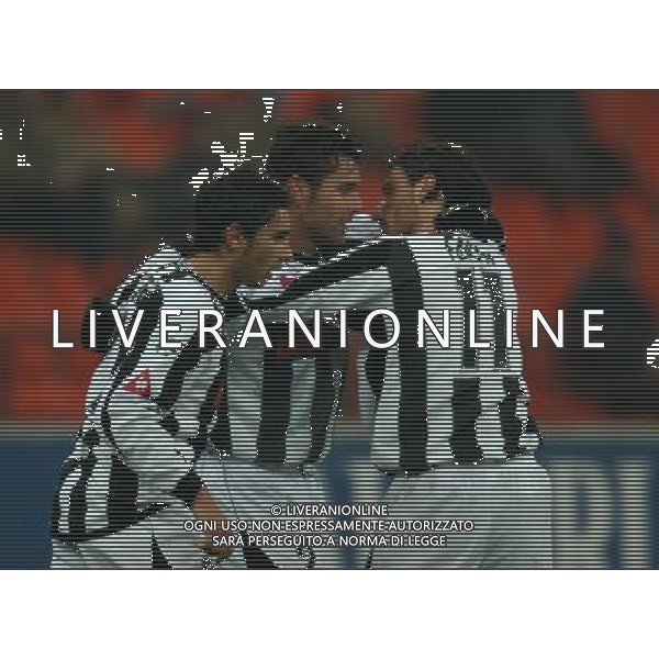 MILANO 21/1/2004 INTER-UDINESE COPPA ITALIA TIM CUP 2003/04 NELLA FOTO DINO FAVA DOPO GOL* FOTO DANILO RECALCATI/AG ALDO LIVERANI 