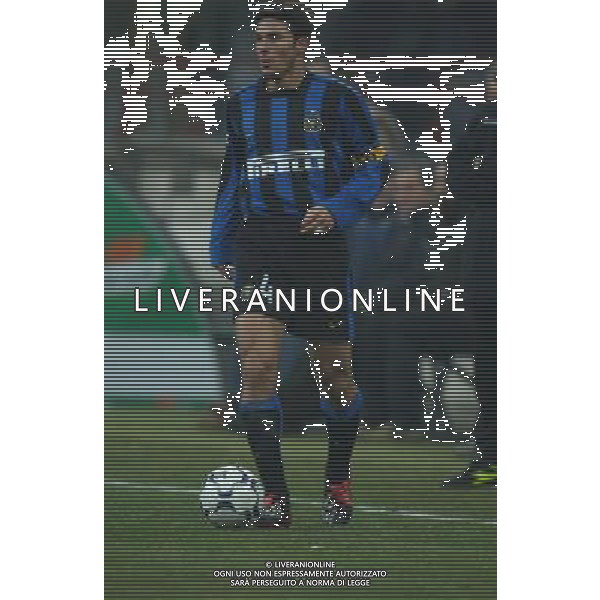 MILANO 21/1/2004 INTER-UDINESE COPPA ITALIA TIM CUP 2003/04 NELLA FOTO Javier Zanetti* FOTO DANILO RECALCATI/AG ALDO LIVERANI 