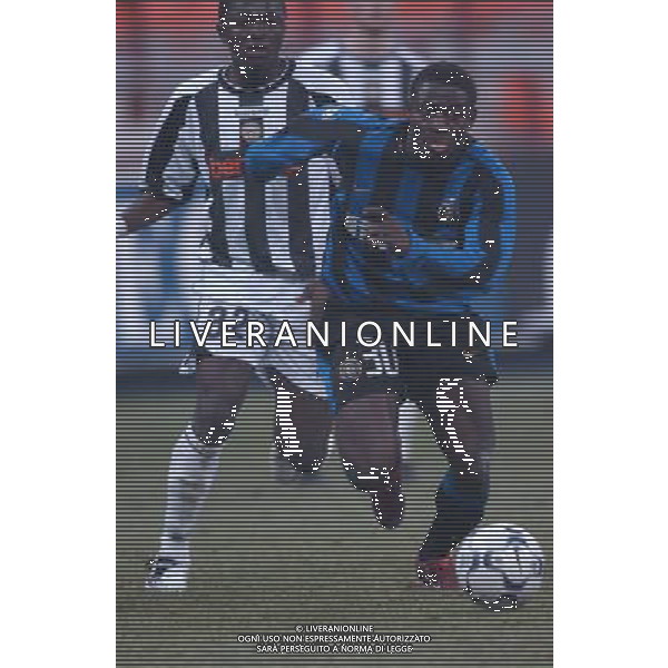 MILANO 21/1/2004 INTER-UDINESE COPPA ITALIA TIM CUP 2003/04 NELLA FOTO OBAFEMI MARTINS* FOTO DANILO RECALCATI/AG ALDO LIVERANI 