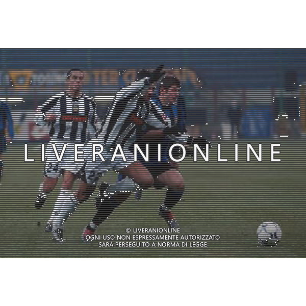 Milano 22/01/2004 coppa italia TIM CUP 2003/04 inter-udinese 3:1 nella foto alberto e emre ph marco luzzani/ag aldo liverani s.a.s.