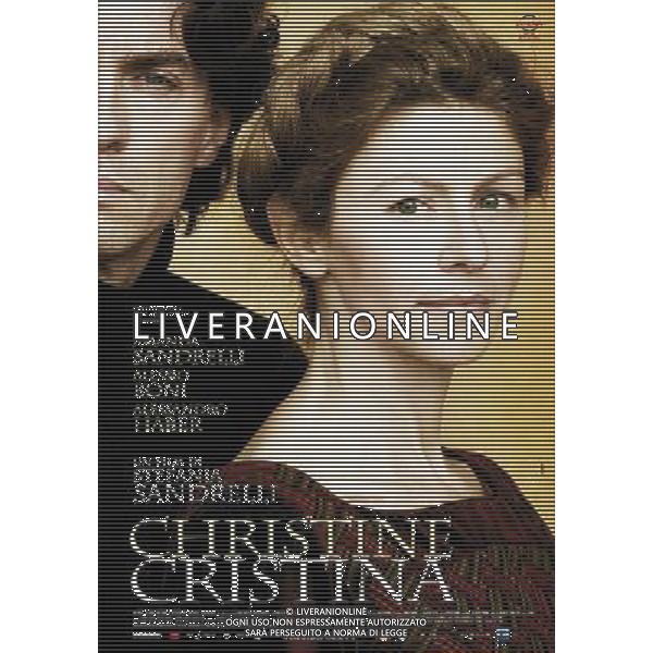 FILM Christine Cristina 2010 NELLA FOTO Locandina AG ALDO LIVERANI