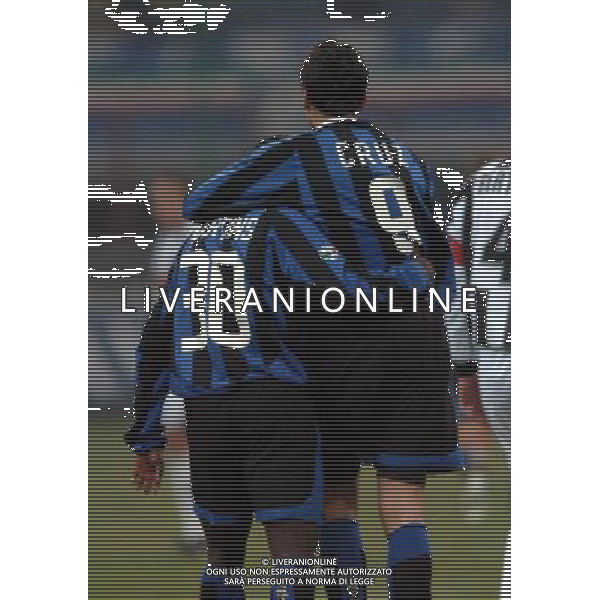 Milano 22/01/2004 coppa italia TIM CUP 2003/04 inter-udinese 3:1 nella foto cruz e martins ph marco luzzani/ag aldo liverani s.a.s.