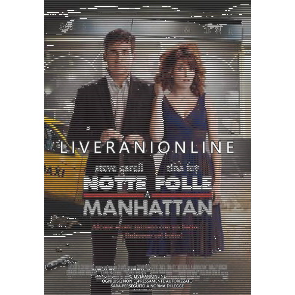 FILM Notte folle a Manhattan 2010 NELLA FOTO Locandina AG ALDO LIVERANI