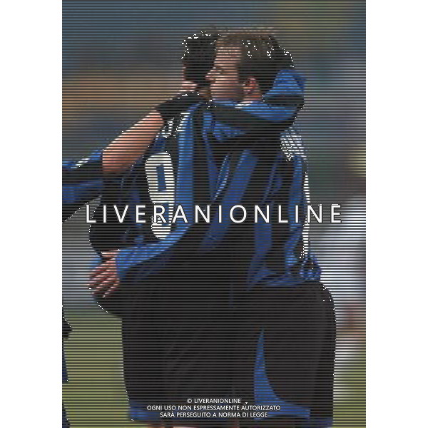 Milano 22/01/2004 coppa italia TIM CUP 2003/04 inter-udinese 3:1 nella foto cruz e van der meyde ph marco luzzani/ag aldo liverani s.a.s.