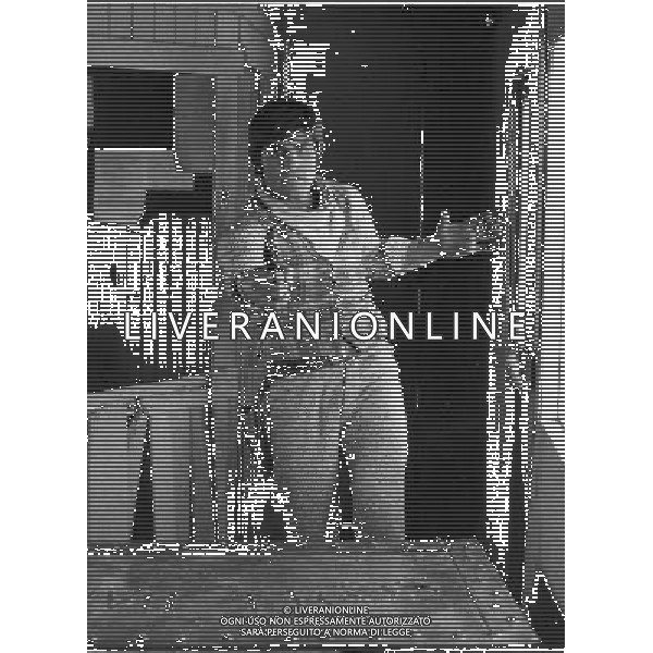 ARCHIVIO GIOVANNI LIVERANI NELLA FOTO NINO BENVENUTI AG ALDO LIVERANI