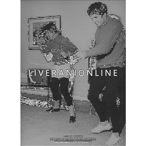 ARCHIVIO GIOVANNI LIVERANI NELLA FOTO NINO BENVENUTI CON GIULIANO GEMMA AG ALDO LIVERANI