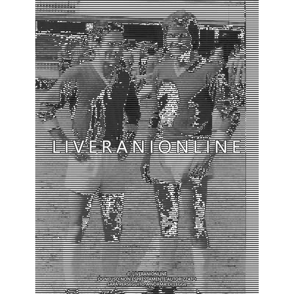 ARCHIVIO GIOVANNI LIVERANI NELLA FOTO NINO BENVENUTI-PIERPAOLO PASOLINI AG ALDO LIVERANI