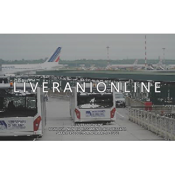 MALPENSA (VA) 27/4/2010 PARTENZA DELLA SQUADRA DELL\' INTER PER BARCELLONA NELLA FOTO LA NAVETTA CON A BORDO LA SQUADRA DELL\' INTER FOTO ROMANO/AG ALDO LIVERANI