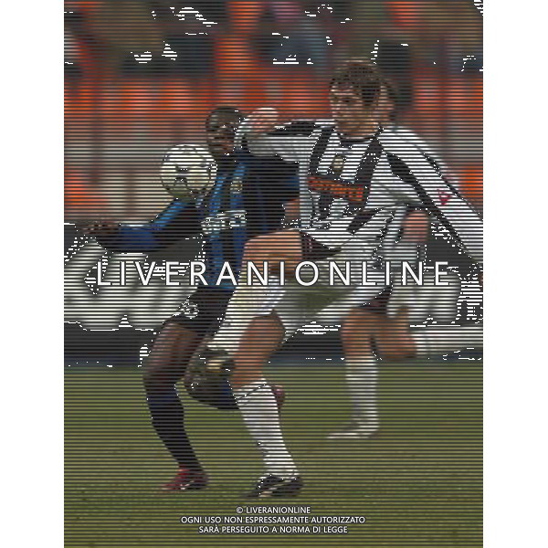 Milano 22/01/2004 coppa italia TIM CUP 2003/04 inter-udinese 3:1 nella foto martins kroldrup ph marco luzzani/ag aldo liverani s.a.s.