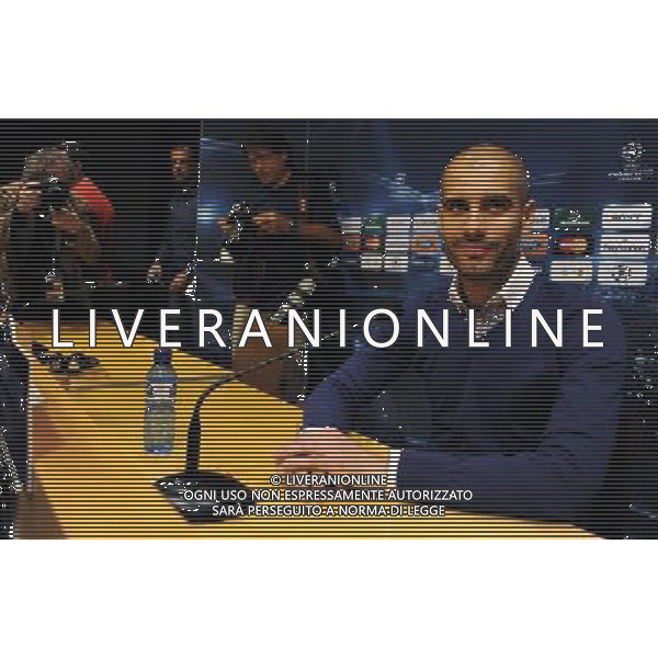 Conferenza Stampa Inter - Barcellona Champions League 2009/2010 Semifinale Ritorno Barcellona - 27.04.2010 Nella Foto: JOSEP GUARDIOLA /Ph.Vitez-Ag. Aldo Liverani