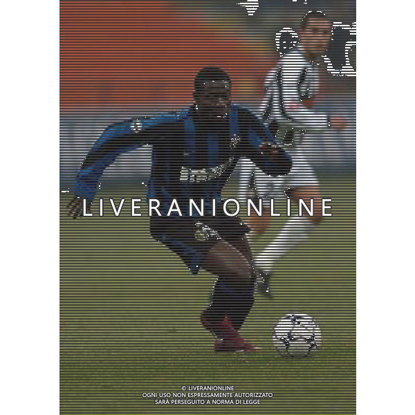 Milano 22/01/2004 coppa italia TIM CUP 2003/04 inter-udinese 3:1 nella foto martins obafemi ph marco luzzani/ag aldo liverani s.a.s.