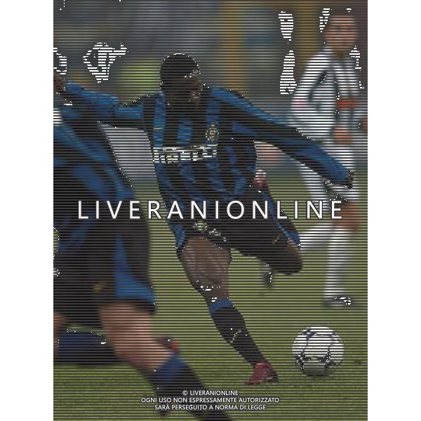 Milano 22/01/2004 coppa italia TIM CUP 2003/04 inter-udinese 3:1 nella foto martins obafemi ph marco luzzani/ag aldo liverani s.a.s.