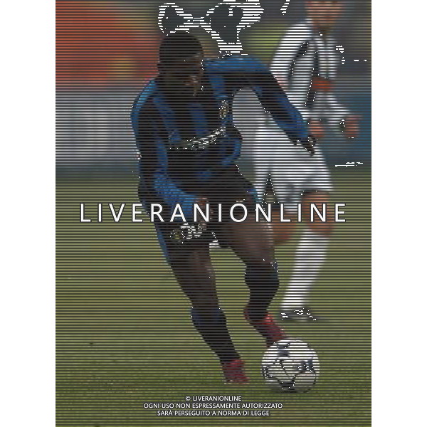 Milano 22/01/2004 coppa italia TIM CUP 2003/04 inter-udinese 3:1 nella foto martins obafemi ph marco luzzani/ag aldo liverani s.a.s.