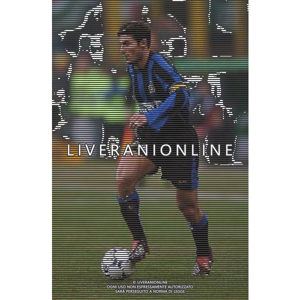Milano 22/01/2004 coppa italia TIM CUP 2003/04 inter-udinese 3:1 nella foto zanetti javier ph marco luzzani/ag aldo liverani s.a.s.